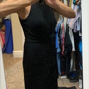 The Limited black maxi dress NWT